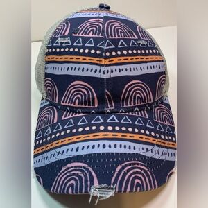 Love Your Melon Trucker Hat Women’s Adjustable Ponytail Mesh Back